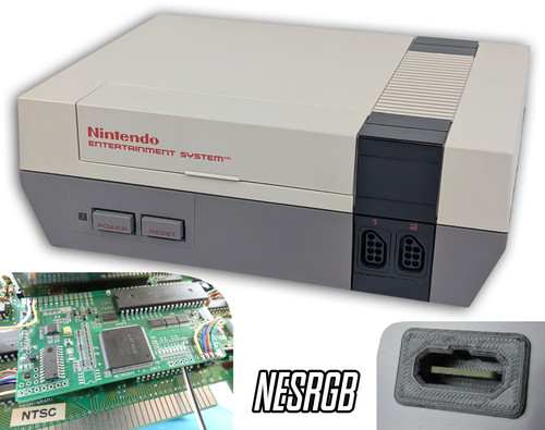 Nes rgb mod ntsc - rgb,