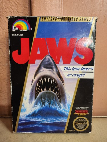 Nes jaws nintendo - jaws, (nintendo