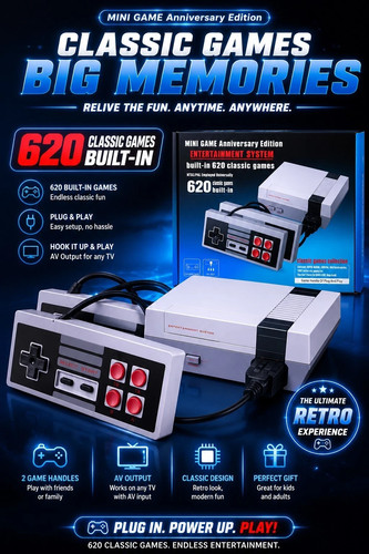 Console mini nes - console, anniversary