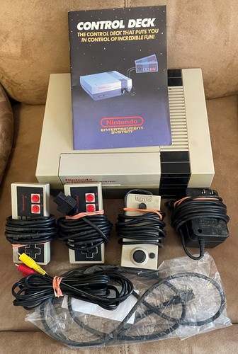 Console nintendo nes 1987 - console, con