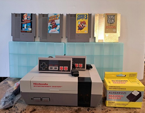 Pacchetto console nintendo nes - console,