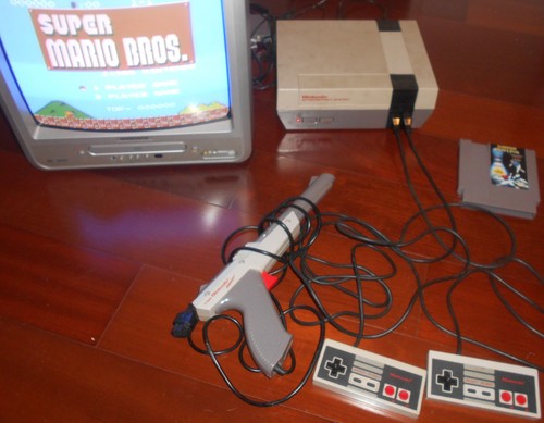 Console nintendo nes lotto 2 - console,