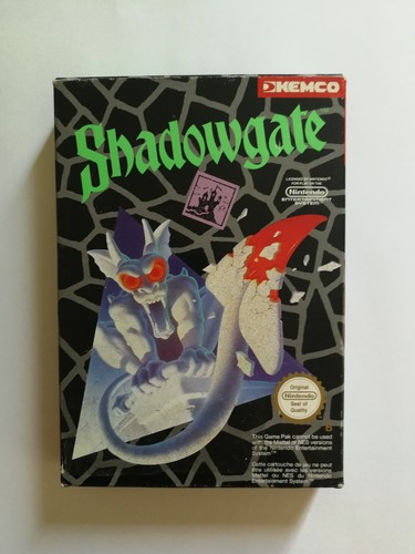 Shadowgate pal nintendo nes - shadowgate, b