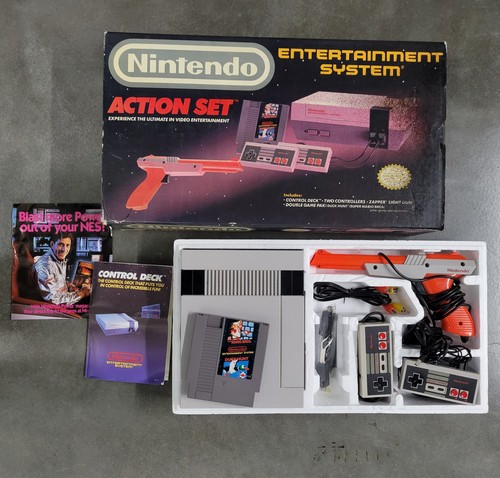 Nintendo nes action set - nes,